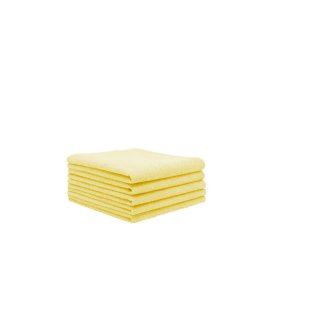 ProfiPolish Poliertuch Basic gelb 38 cm x 38 cm 220 g/m² 10 Stück