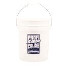 ProfiPolish car wash bucket 18,9 liter white