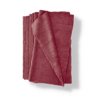 ProfiPolish all purpose towel soft 2-face bordeaux 10 pcs.