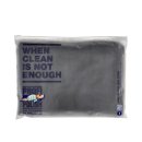 ProfiPolish Poliertuch Korea Super Plush Charcoal / Satinrand schwarz / 58 cm x 38 cm, 550 g/m²